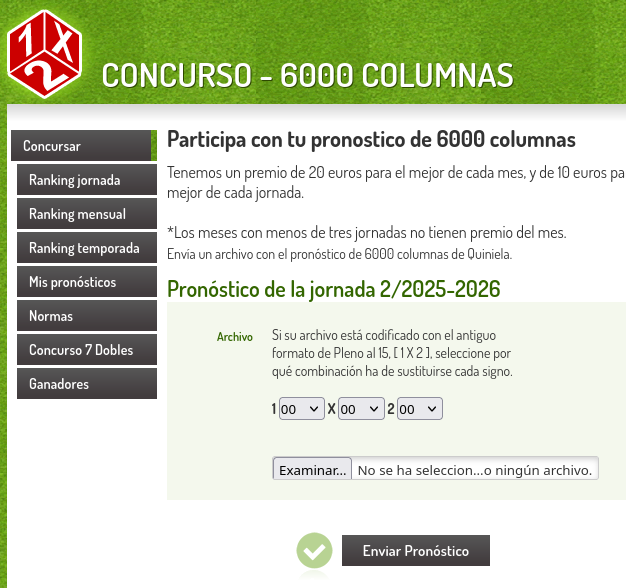 Concurso de las 6000 columnas